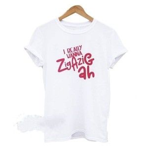 Spice Girls Wannabe Lyric Zig A Zig Ah  T-Shirt